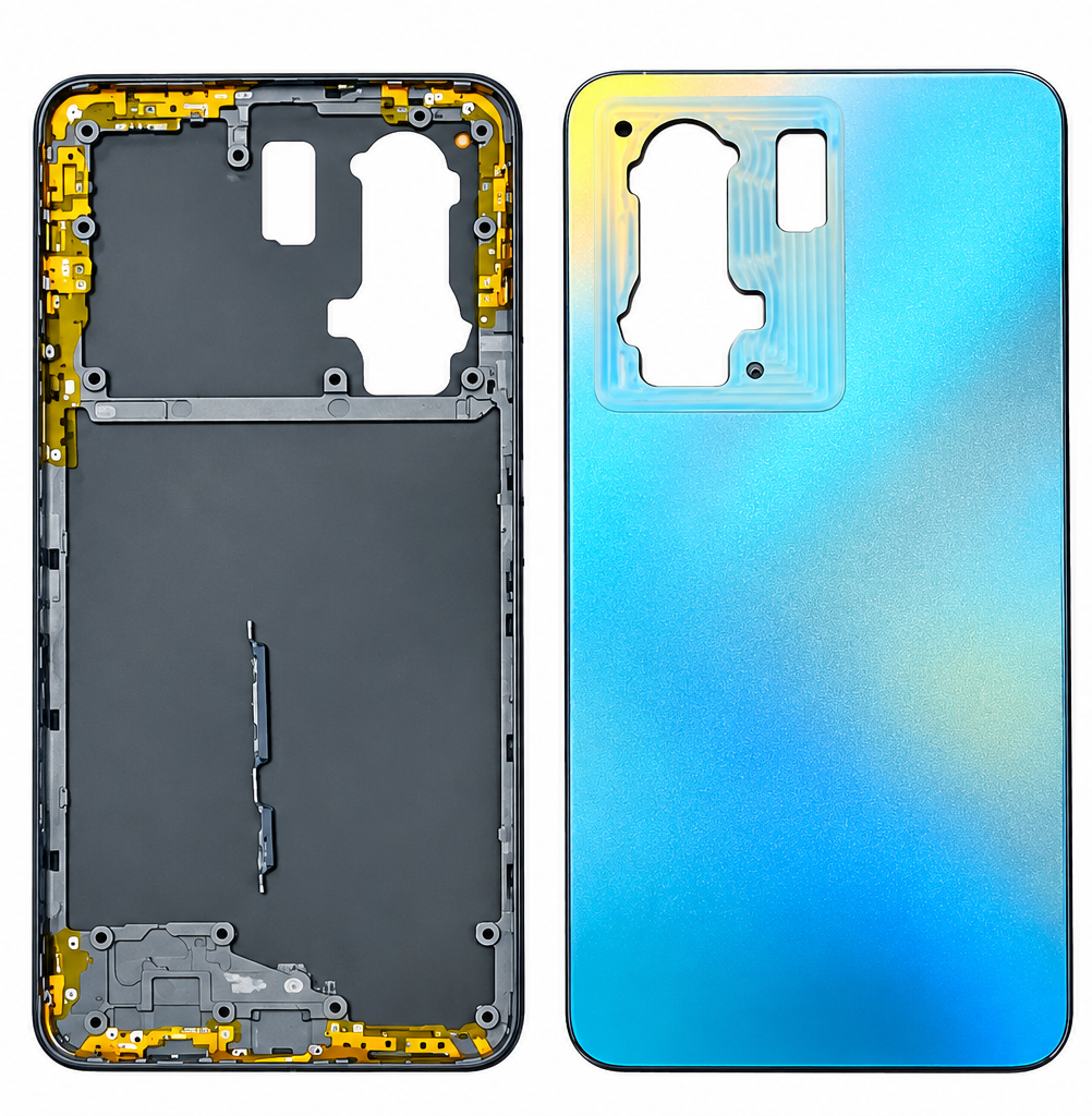 Compatible Replacement for iQOO Z7s 5G Full Housing Body – Sky Blue